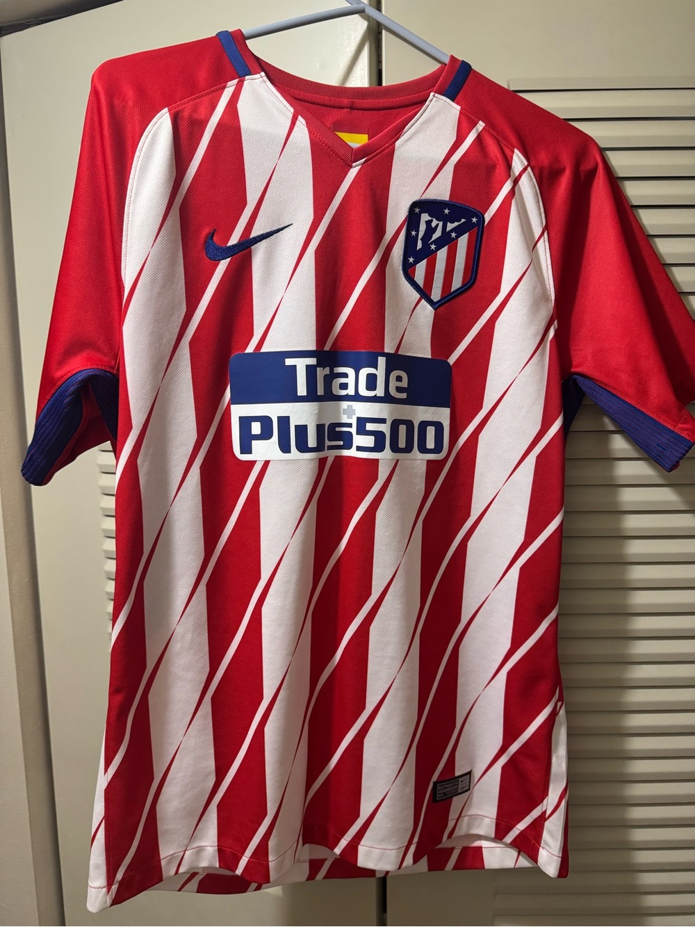 Authentic Men’s Atlético Madrid 2017 Home Kit